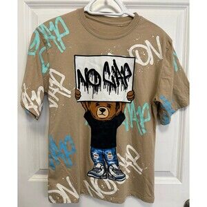 Hustle Bear Bailey T-shirt Kids L No Cap